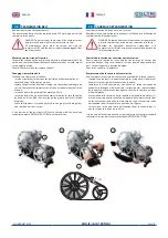 Preview for 49 page of Coltri Compressors SUPER SILENT EVO TROPICAL MCH-13/ET Use And Maintenance Manual