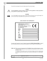 Предварительный просмотр 6 страницы Coltri Sub MCH 13/DH Instruction Manual