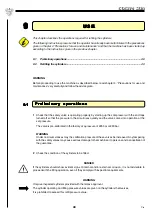 Предварительный просмотр 40 страницы Coltri Sub MCH 13/ET Instruction Manual