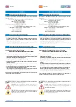 Preview for 7 page of COLTRI HEAVY DUTY MCH-22 SILENT Use And Maintenance Manual