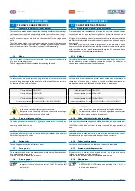 Preview for 23 page of COLTRI HEAVY DUTY MCH-22 SILENT Use And Maintenance Manual