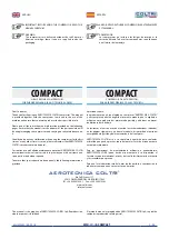 Preview for 3 page of COLTRI MCH-13-16-18/ET COMPACT EVO Use And Maintenance Manual