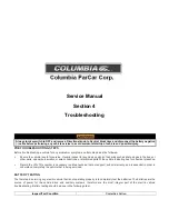 Предварительный просмотр 23 страницы Columbia ParCar Expediter EX21-24A Service Manual