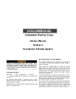 Предварительный просмотр 33 страницы Columbia ParCar Expediter EX21-24A Service Manual