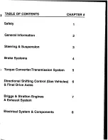 Preview for 4 page of Columbia ParCar Gasoline and Electric Golf and Industrial Four Wheel Vehicles Service Manual