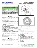 Preview for 61 page of Columbia ParCar P4E-LE-48A Service Manual