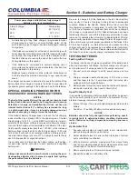 Preview for 91 page of Columbia ParCar P4E-LE-48A Service Manual