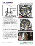 Предварительный просмотр 102 страницы Columbia ParCar P4E-LE-48A Service Manual