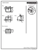 Предварительный просмотр 3 страницы Columbia Products Sani-Lav ES2-607L Operating Manual