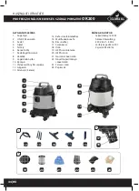 Предварительный просмотр 44 страницы COLUMBIA VAC 5908277385798 Instruction Manual