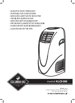 Preview for 1 page of COLUMBIA VAC KLC9000 Manual