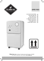 COLUMBIA VAC OPC1100 Manual предпросмотр