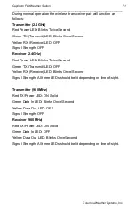 Preview for 71 page of Columbia Weather Systems Capricorn FLX 013A User Manual