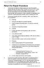 Preview for 93 page of Columbia Weather Systems Capricorn FLX 013A User Manual