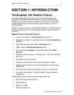 Предварительный просмотр 9 страницы Columbia Weather Systems Magellan 420 User Manual