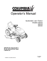 Columbia 0616G Operator'S Manual preview