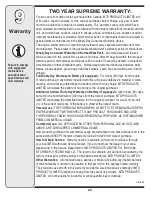 Preview for 22 page of Columbia 31AE5LKH Operation Manual