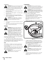 Предварительный просмотр 26 страницы Columbia 79G Series Operator'S Manual