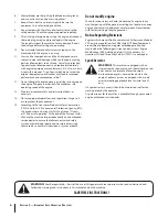 Preview for 6 page of Columbia 90G series Operator'S Manual