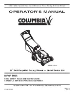 Columbia 978 Operator'S Manual preview