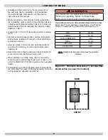 Предварительный просмотр 5 страницы Columbia CSFE-3090S Installation, Operation & Maintenance Manual