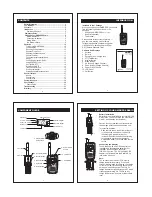 Предварительный просмотр 2 страницы Columbia GMRS-1 Owner'S Manual And Instructions