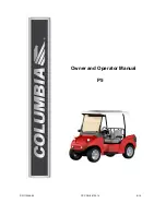 Предварительный просмотр 1 страницы Columbia P5 Owner'S And Operator'S Manual