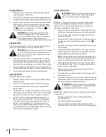 Предварительный просмотр 20 страницы Columbia RZT L Series Operator'S Manual