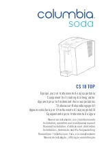 Columbia soda TOP CS 18 Installation, Operation And Maintenance Manual preview