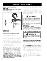 Предварительный просмотр 40 страницы Columbus McKinnon Entertainment-Lodestar B Operating, Maintenance & Parts Manual