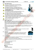 Preview for 5 page of Columbus McKinnon Pfaff EGV PSL 1016 Operating Instructions Manual