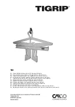 Columbus McKinnon TIGRIP TDI Translated Operating Instructions предпросмотр