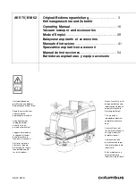 Columbus AKS 70 Operating Manual предпросмотр