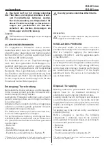 Preview for 6 page of Columbus BS 361 eco Original User Manual