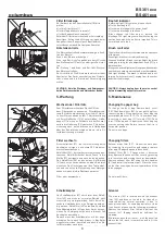 Preview for 8 page of Columbus BS 361 eco Original User Manual