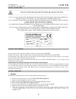 Предварительный просмотр 39 страницы Columbus KS 51 VM 45 M Operating Manual