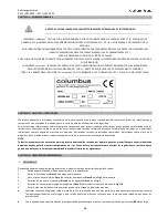 Предварительный просмотр 48 страницы Columbus KS 51 VM 45 M Operating Manual