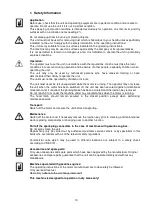 Предварительный просмотр 10 страницы Columbus KS 90 VM 60 Operating Manual