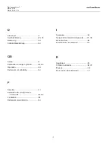 Preview for 2 page of Columbus RA 43 B 20 Operating Manual