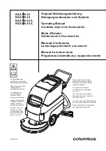 Columbus RA 43 B 40 Operating Manual preview