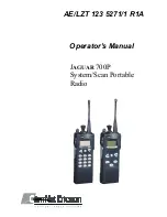 Preview for 1 page of Com-Net Ericsson JAGUAR 700P Operator'S Manual