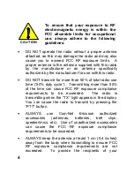 Preview for 4 page of Com-Net Ericsson JAGUAR 700P Operator'S Manual