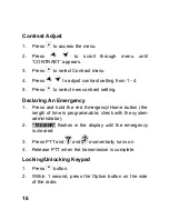 Preview for 16 page of Com-Net Ericsson JAGUAR 700P Operator'S Manual