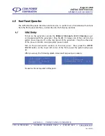 Preview for 21 page of COM-power corporation APF-5060 Instruction Manual