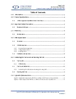 Preview for 2 page of COM-power corporation CDN-T8SE Instruction Manual