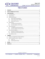 Preview for 2 page of COM-power corporation CLCE-400 Instruction Manual