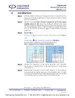 Preview for 34 page of COM-power corporation CLEM-6146 Instruction Manual