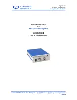 COM-power corporation PAM-6000 Instruction Manual preview