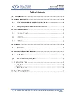 Preview for 2 page of COM-power corporation PAM-840A Instruction Manual