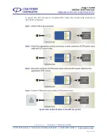 Предварительный просмотр 17 страницы Com-Power CDN M Instruction Manual